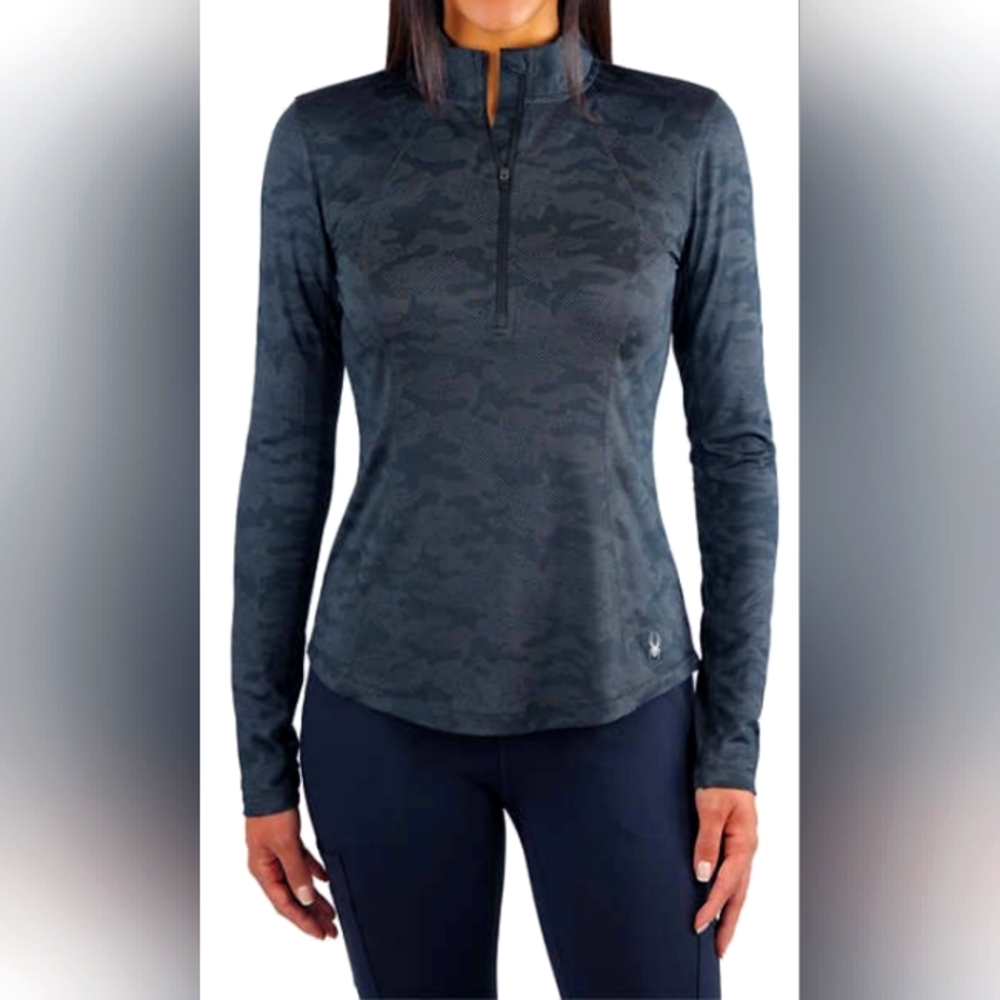 Spyder Ladies Tech Quarter Zip Top Medium